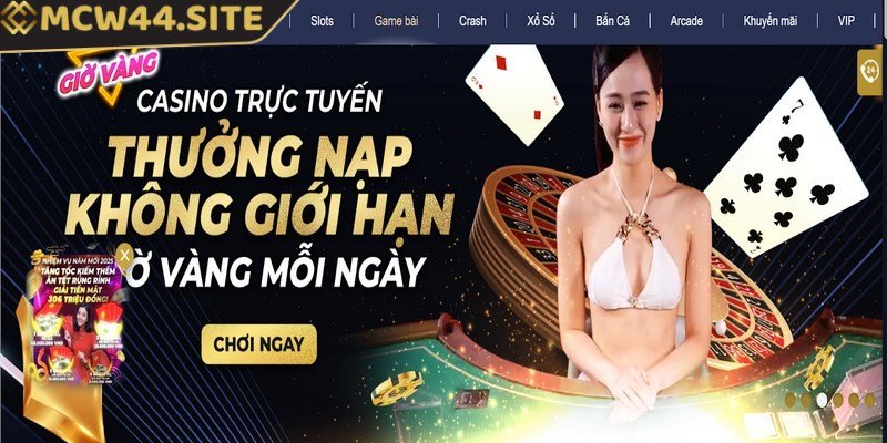 Mcw44 10 MCW44 là một tên tuổi nổi bật trong lĩnh vực giải trí trực tuyến